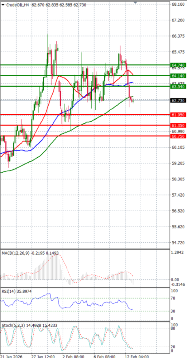 Petróleo Análisis Análisis Técnicos 13/02/2026