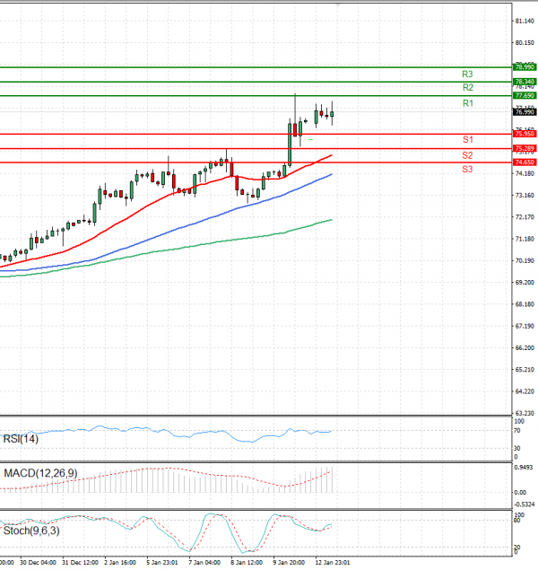 Crude Oil Analysis Technical analysis 13/01/2025