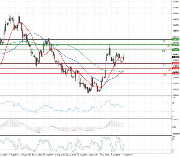 Dollar - Turkish Lira Analysis Technical analysis 14/09/2021